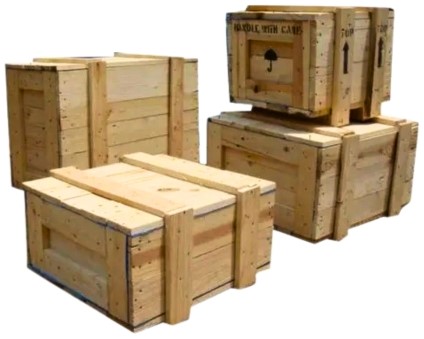 Heavy Duty Industrial Wooden Boxes Manufacturer - Bharti Group